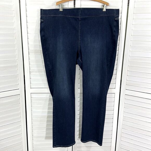 NYDJ Jeans 3X Pull On Sculpt-Her LiftXLux Straight leg Denim - Picture 2 of 11